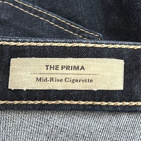 Adriano Goldschmied AG Woman's Sz 25R Prima Mid-Rise Cigarette Stretch Jeans - Picture 8 of 11